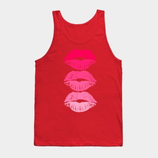 HOT PINK LIPS Tank Top